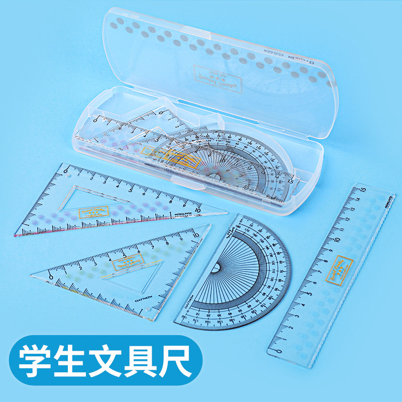Japan Japan KOKUYO KOKUYO Ruler Set Multifunctional Transparent ...