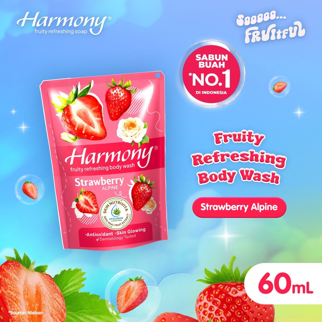 Harmony Sabun Cair Refill 60 ml - Gambar 4