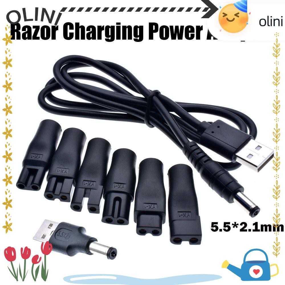 OLINI 8PCS/SET Power Adapter Universal Electric Razor Cord Charging ...