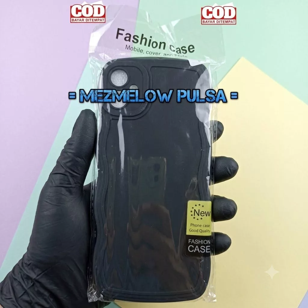 Silicone Caseng Gelombang Pelindung Lensa Softcase SAMSUNG A05