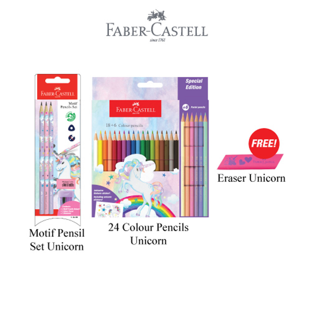 Faber-Castell Unicorn Series – Paket Kreativitas Lengkap