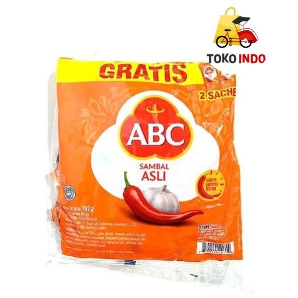 ABC Sambal Asli Chili Sauce 8g x 22 Sachets | Shopee Singapore