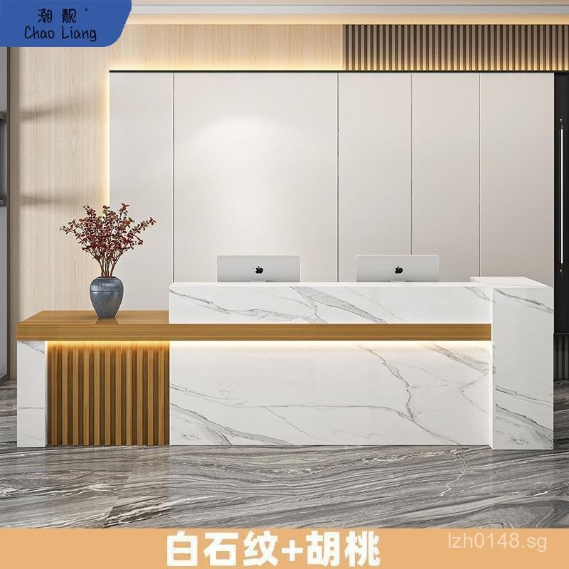 Small Clothing Store Convenience Store Front Desk Cashier Counter Table ...
