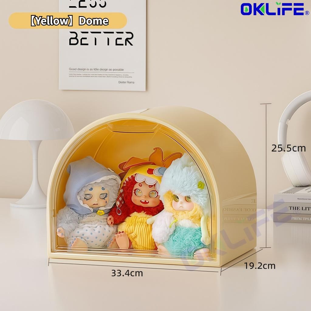 Transparent Acrylic Figure and Blind Box Display Cabinet view 11