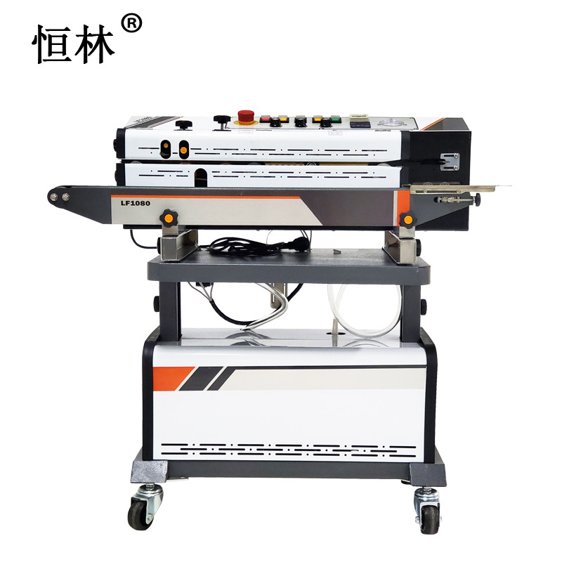Henglin HL-LF1080 Continuous Vacuum Exhaust Sealing Machine Commercial ...