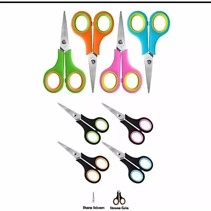 UKURAN 4 INCHI / PAKET ISI 12PCS GUNTING RENTENG MEDIUM WINSTAR - Gambar 4