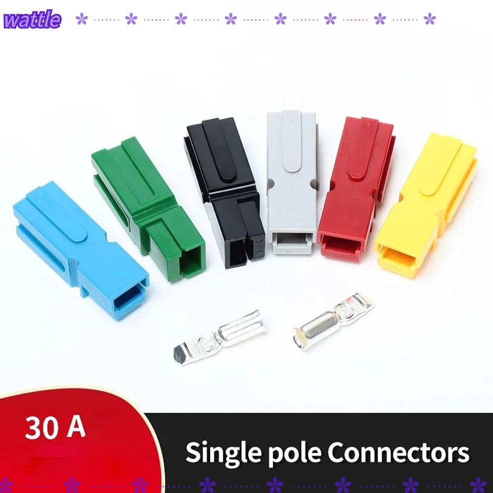 WATTLE Single-pole Power Connector, Anderson Type 600V DC 30A ...