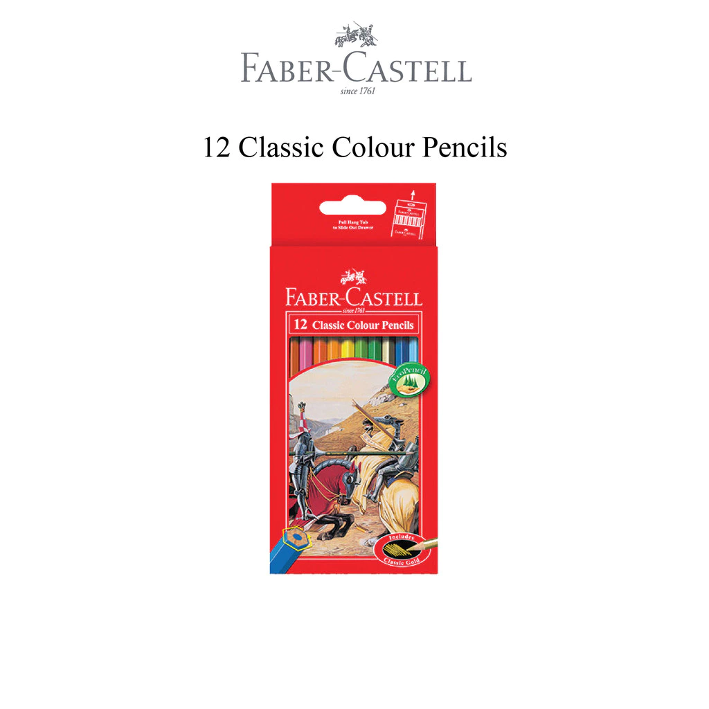 Faber-Castell Paket Pensilset12 Hexagonalset12 Free Pensil 2Pcs - Gambar 2