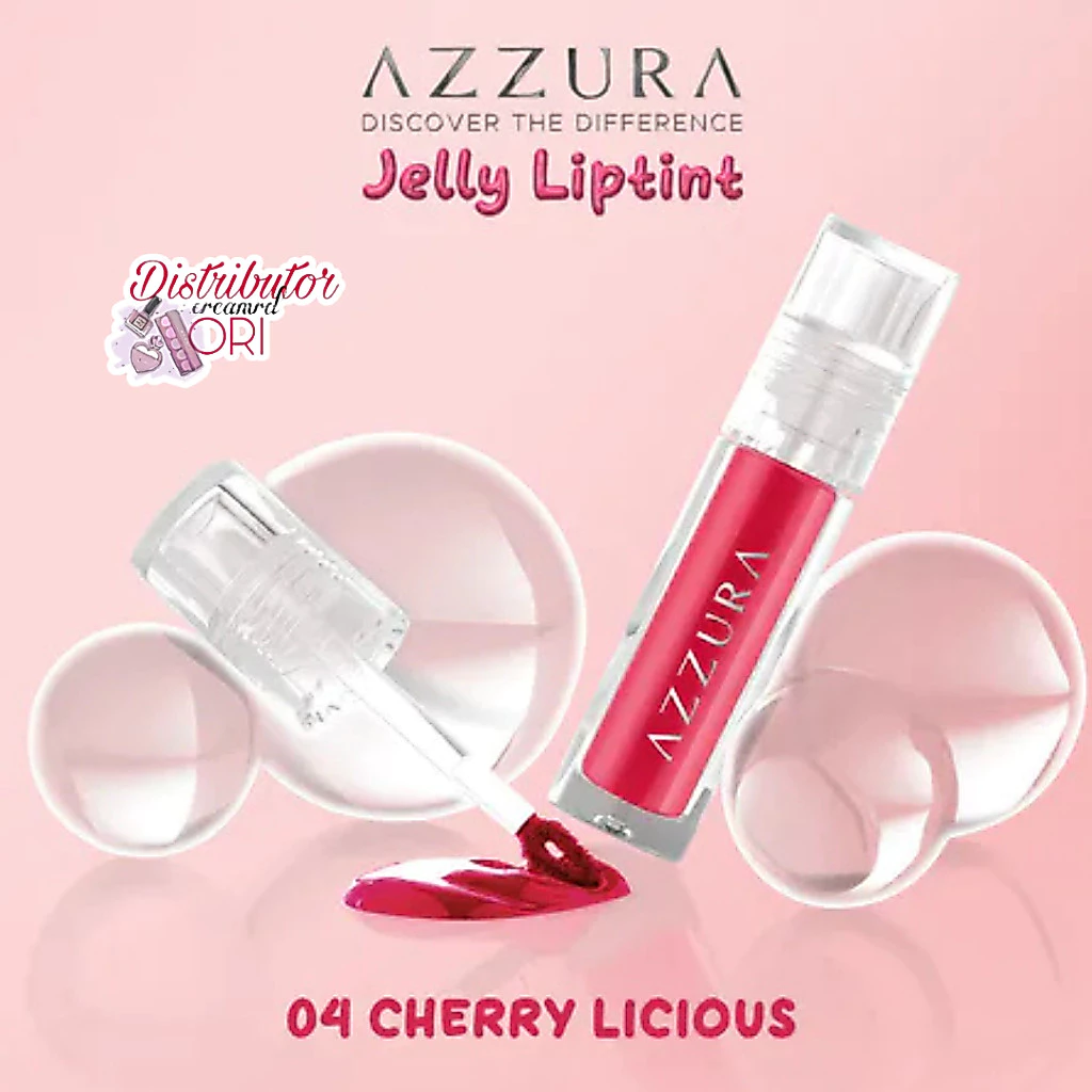 Azzura Jelly Liptint -All Series - 12-Hour Stain Colors - Gambar 4