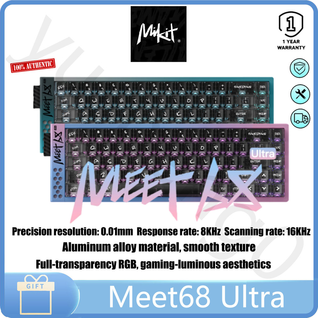 Mikit Meet68 Ultra Magnetic axis keyboard for esports games 