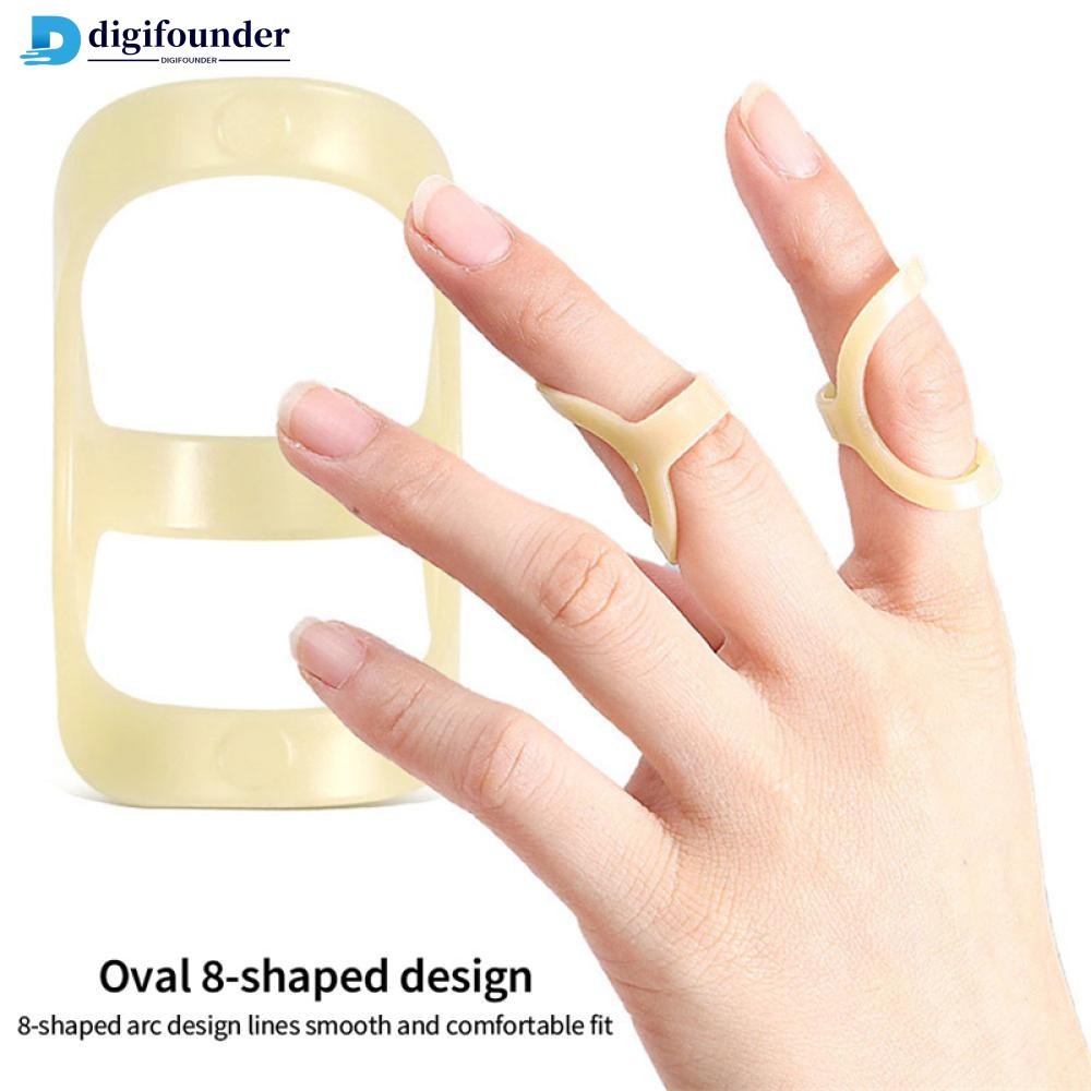 DIGIFOUNDER Finger Fixed Splint Finger Cuff Joint Stabilizer Protection ...