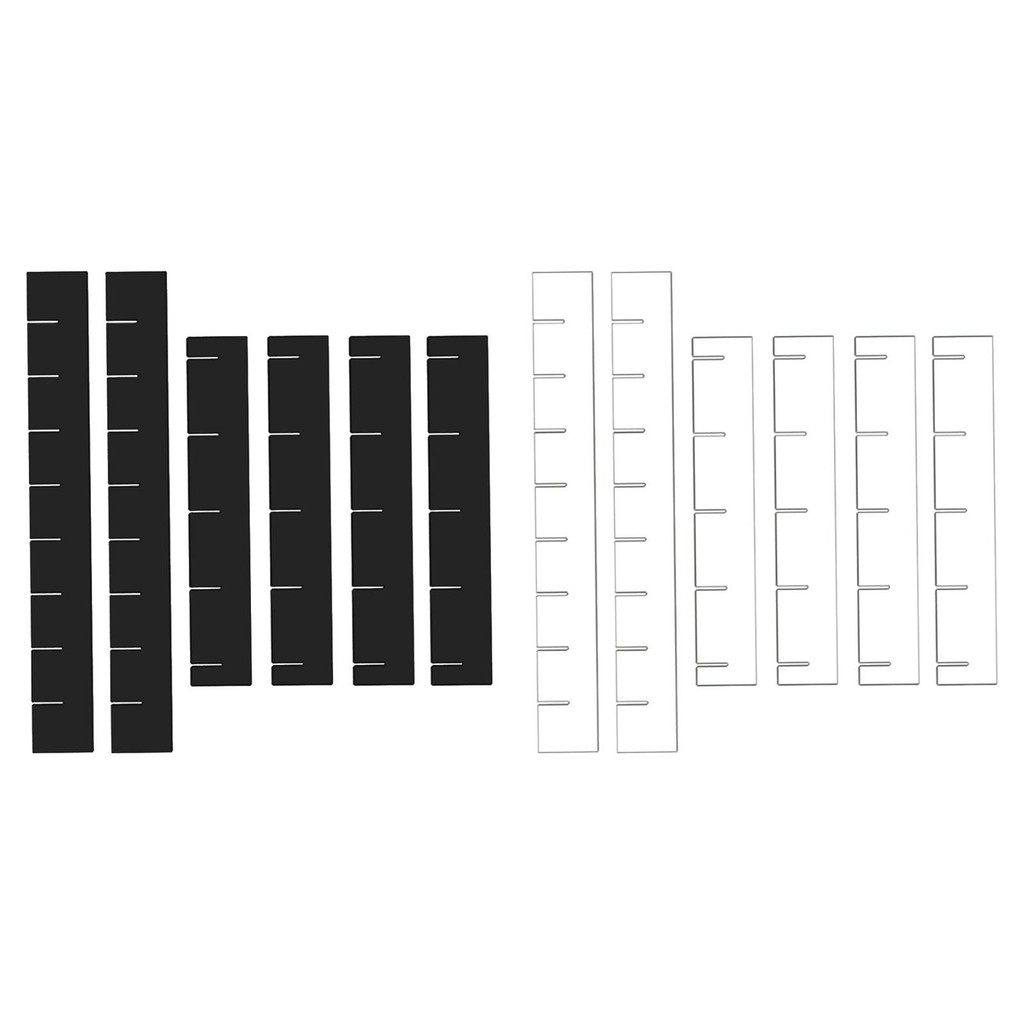 [nvnrbso] 6 Drawer Dividers Organizer, Drawer Dividers, Keep Organized ...