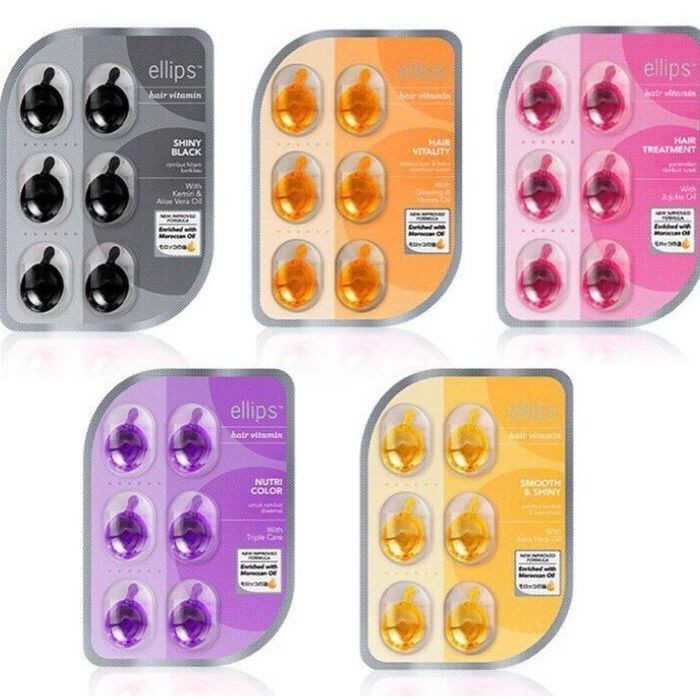 ELLIPS HAIR VITAMIN (PRICE FOR 1 BOARD @ 6 SOFTGEL) | Shopee Singapore