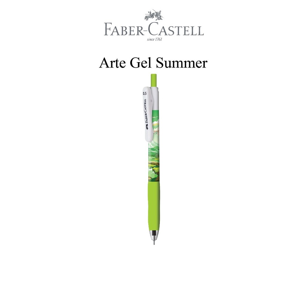 Faber-Castell PULPEN GEL & PENSIL MEKANIK SET 2MM Free 2 PENGHAPUS - Gambar 2