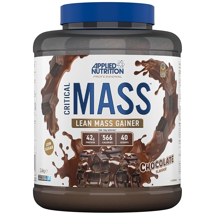 (Free Shaker) Applied Nutrition Critical Halal Lean Mass Gainer Build ...