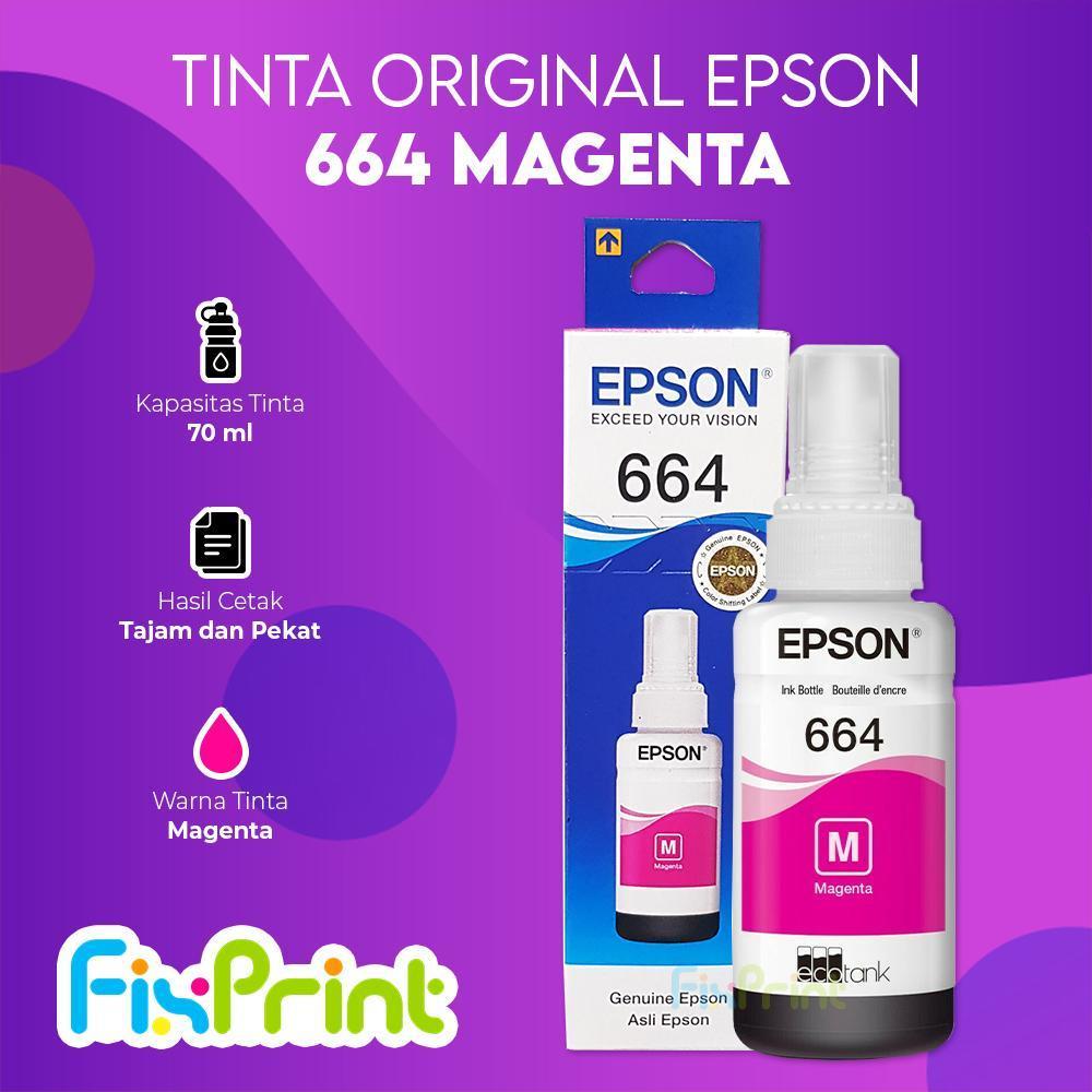 FixPrint Tinta Epson 664 100ml Refill Printer L120 L121 L210 L360 L565 L1300 - Gambar 3