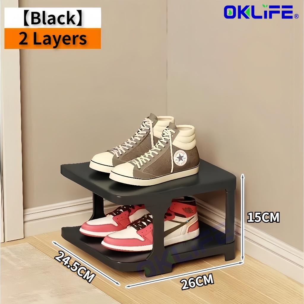 Multi-Layer Plastic Shoe Rack and Space-Saving Shoe Cabinet view 10