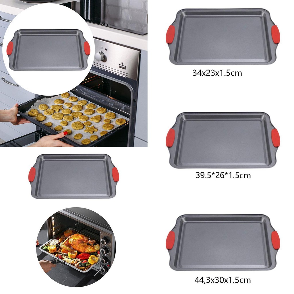 [Homyl478] Baking Sheet Tablet Oven Shell Carbon Steel Rectangle Not ...