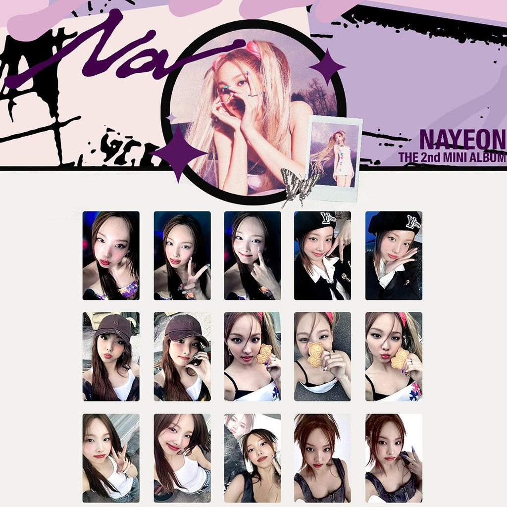 Twice Lin Nalian solo solo Second Mini Album NA Album Card NAYEON Photo ...