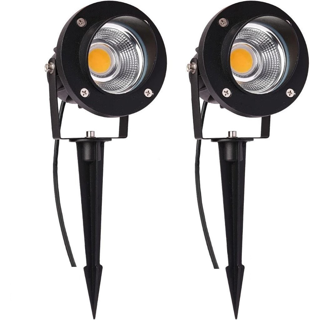 LED Landscape Spotlights,10W 12W 20W Outdoor Spotlights for Yard,Warm ...