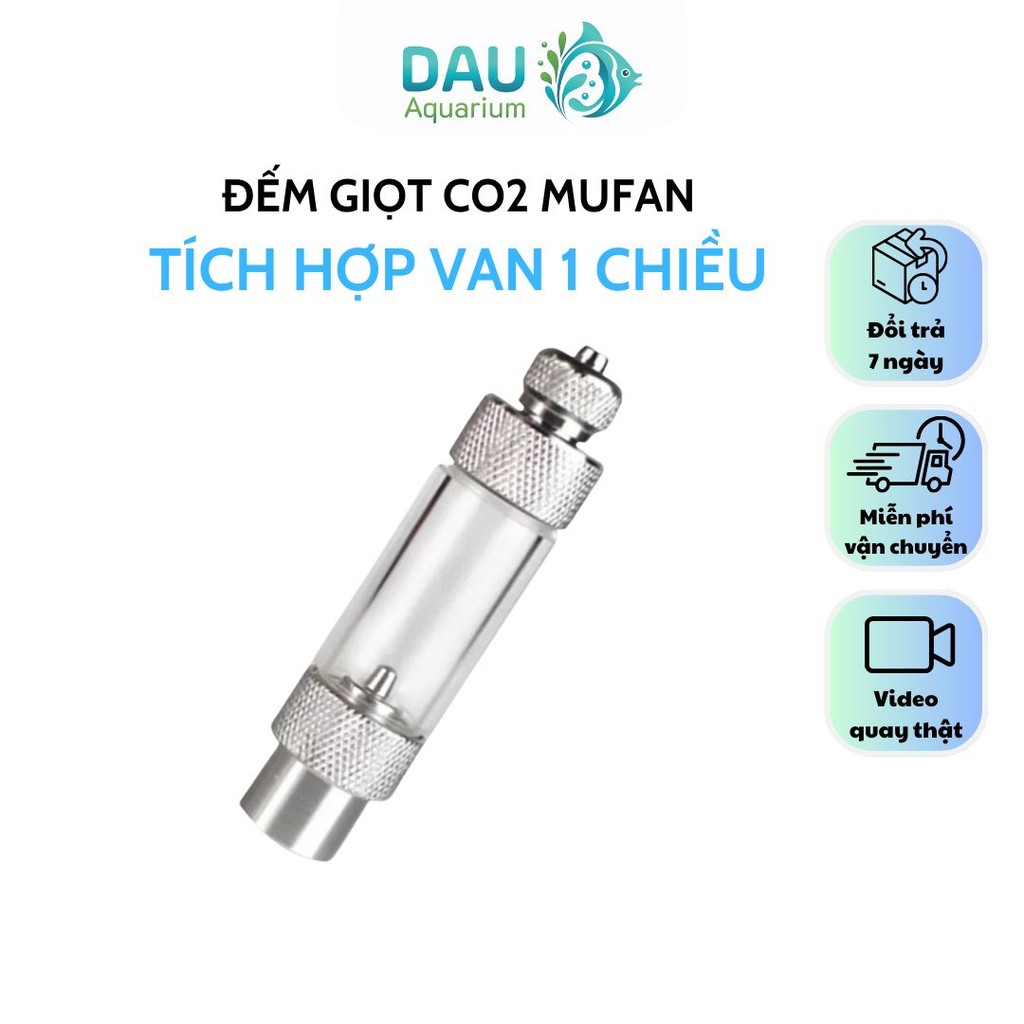 Mufan Drop Counter - Co2 Drop Counter with Integrated One-Way Valve ...