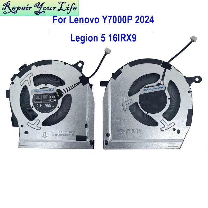 Ventilateur Refroidissement CPU GPU Lenovo Legion Y7000P IRX9 2024 Y7000P 83DG Series