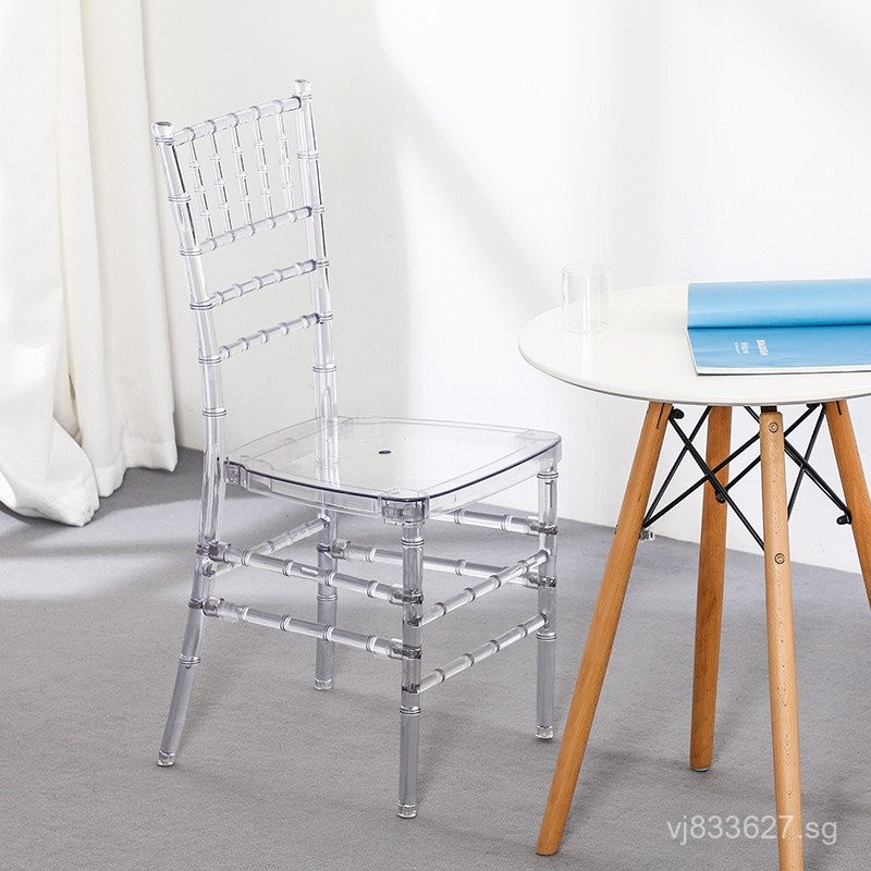 Chair Crystal Chair Acrylic Dining Chair Acrylic American Style Plastic ...