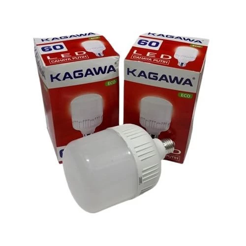 AFL (BUBBLEWRAP) 60 WATT SNI BOHLAM LAMPU LED KAGAWA ECO CAHAYA PUTIH - Gambar 2