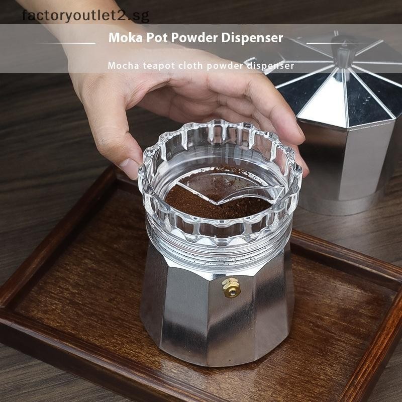 Fcsg 1 Piece Home Barista Accessories Coffee Tamper For Moka Pot Rotary ...