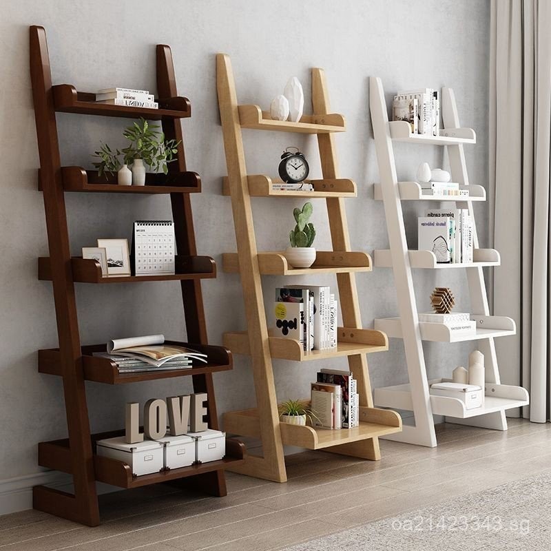 Living Room Display Rack Multi-layer Japanese Modern Simple Bookshelf ...