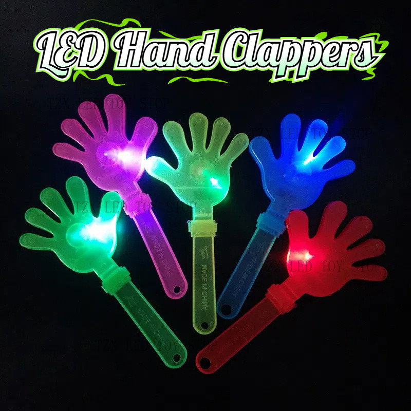 LED Hand Clappers Noisemakers Light up Noise Makers Party Favors ...