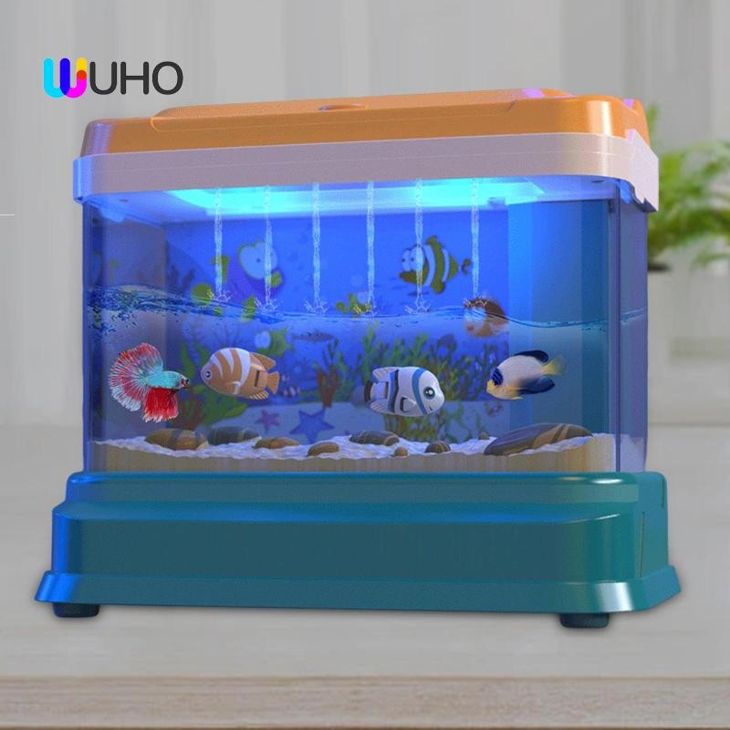 Curated visual reference: Wuho Fishing Toy Fish Tank Water Circulation Games Aquarium Fish Photo Inspiration