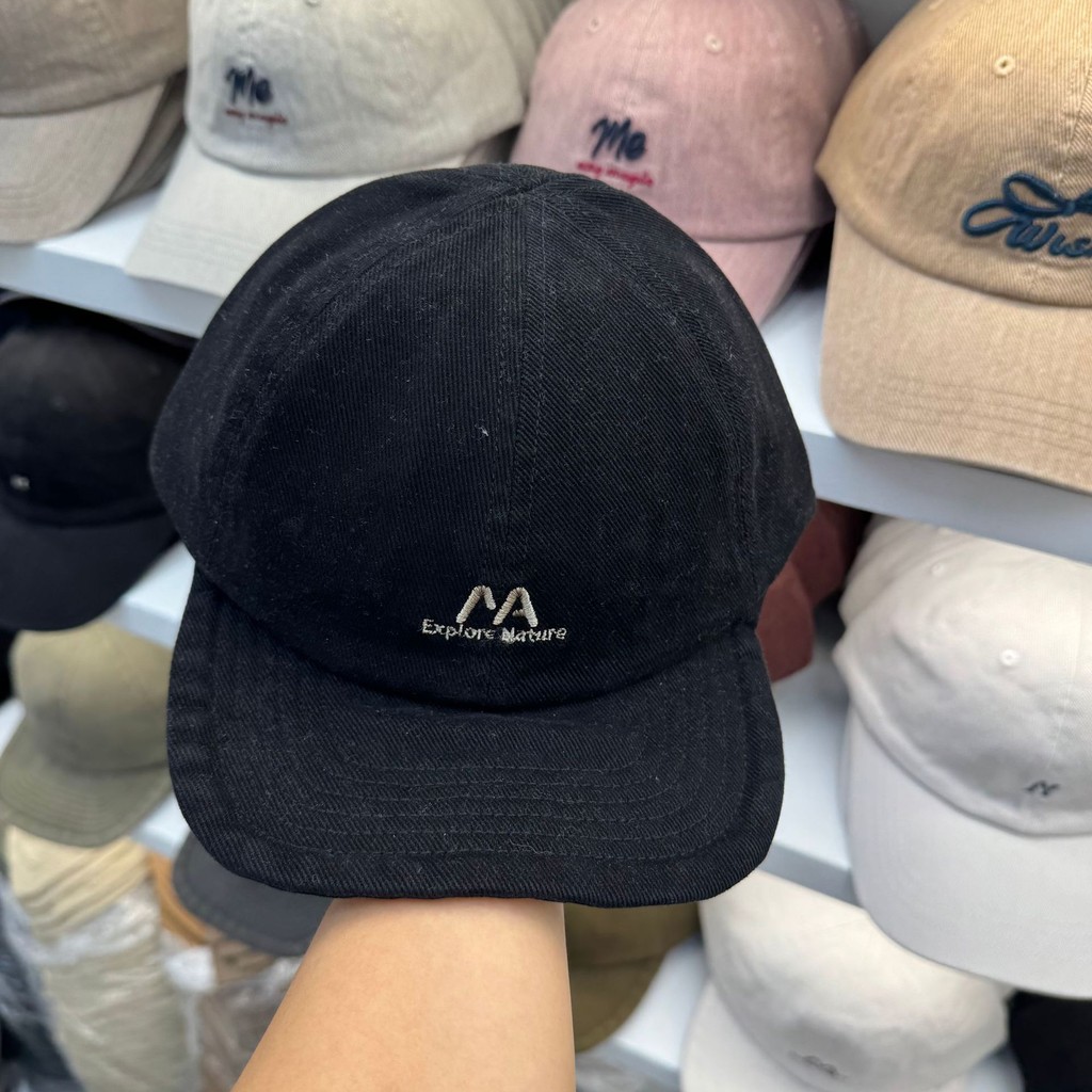 Autumn and winter new retro short brim soft brim letter