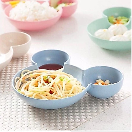 Dreamyhouse SET ISI 4PCS Mangkok Mickey Bahan Jerami Mangkuk Mickey Mouse Mangkok Makan Sup - Gambar 4
