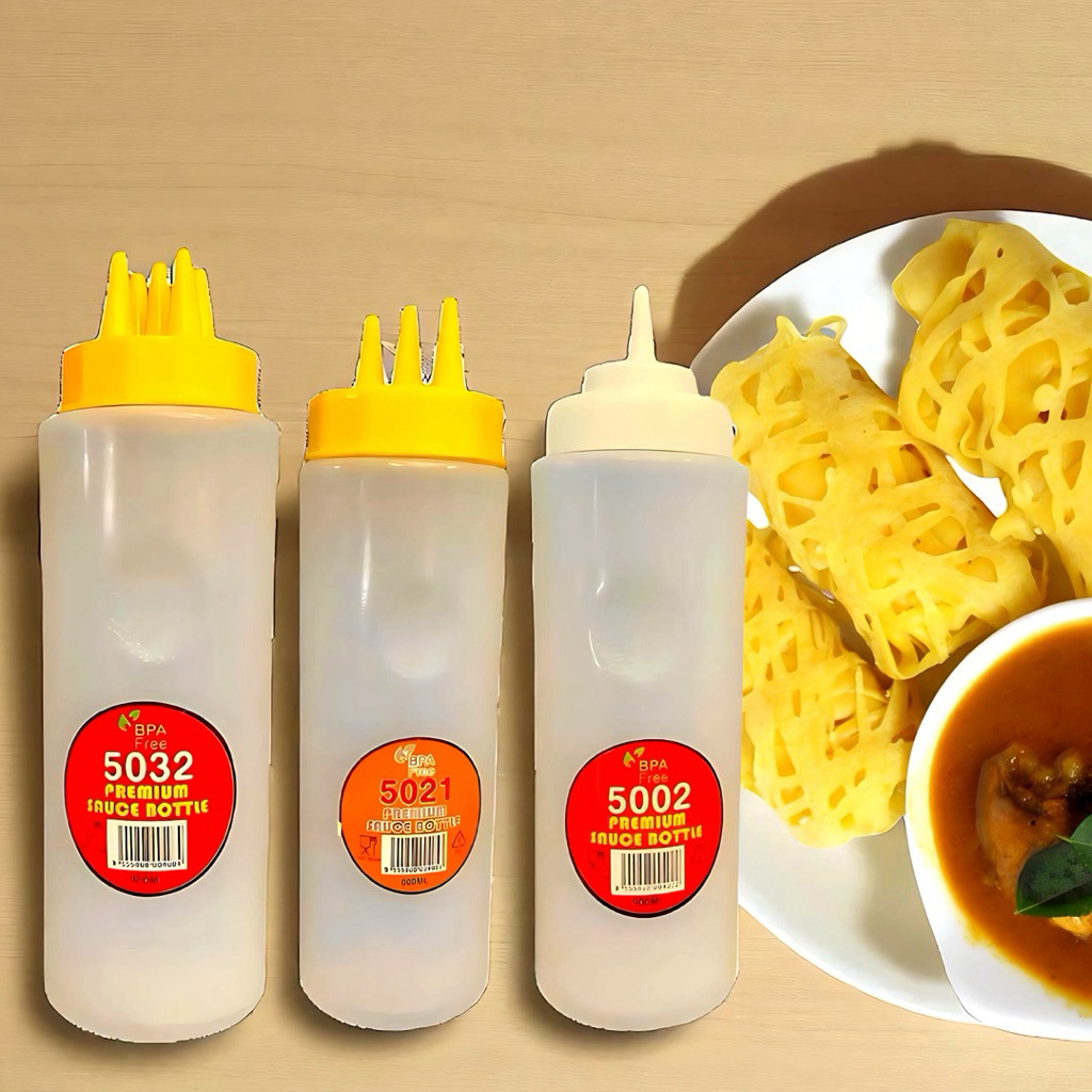 Botol Roti Jala, Tiub Roti Jala, Acuan Roti Jala, Botol Sos 900ml ...
