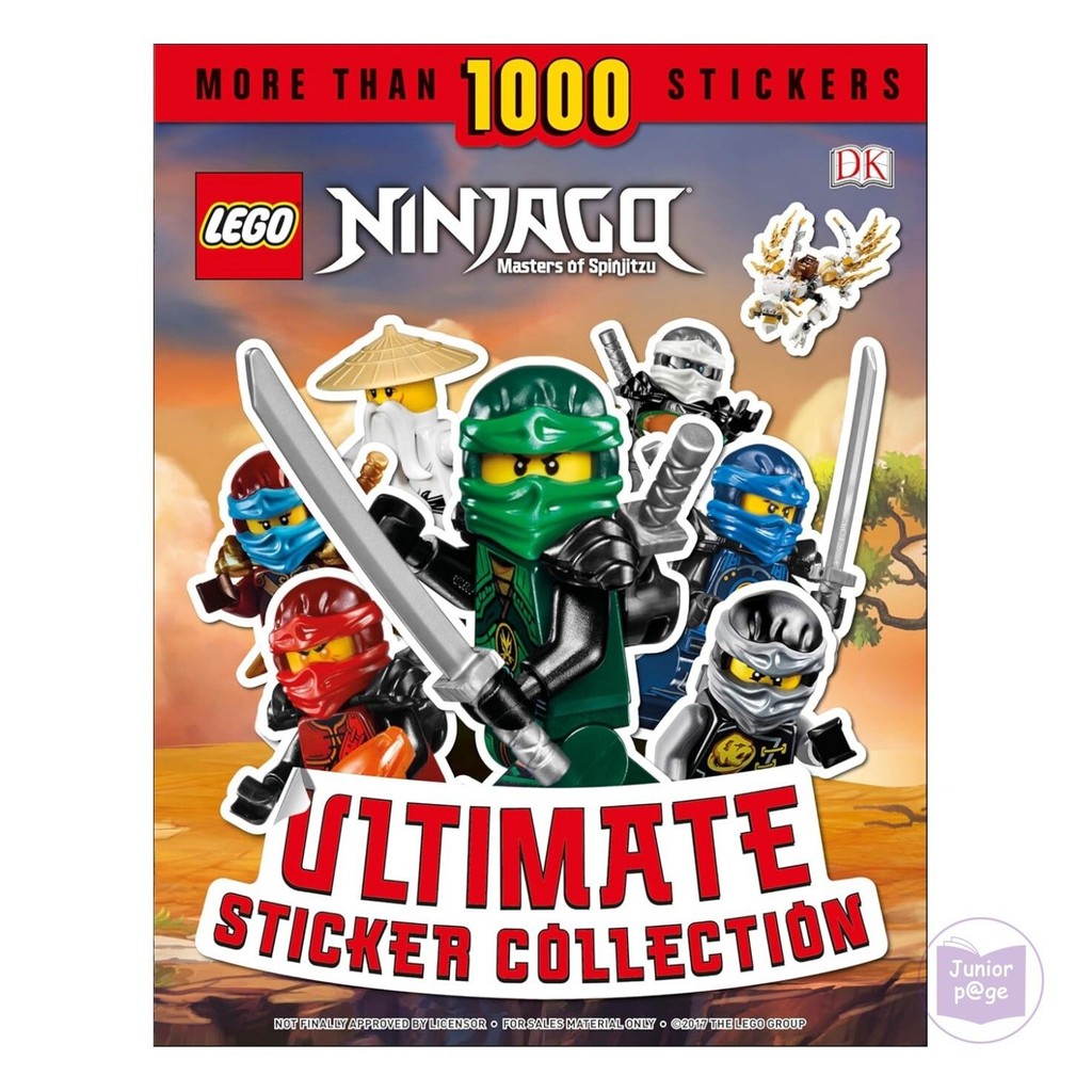 DK Ultimate Sticker Collection : LEGO NINJAGO ( More Than 1,000 ...