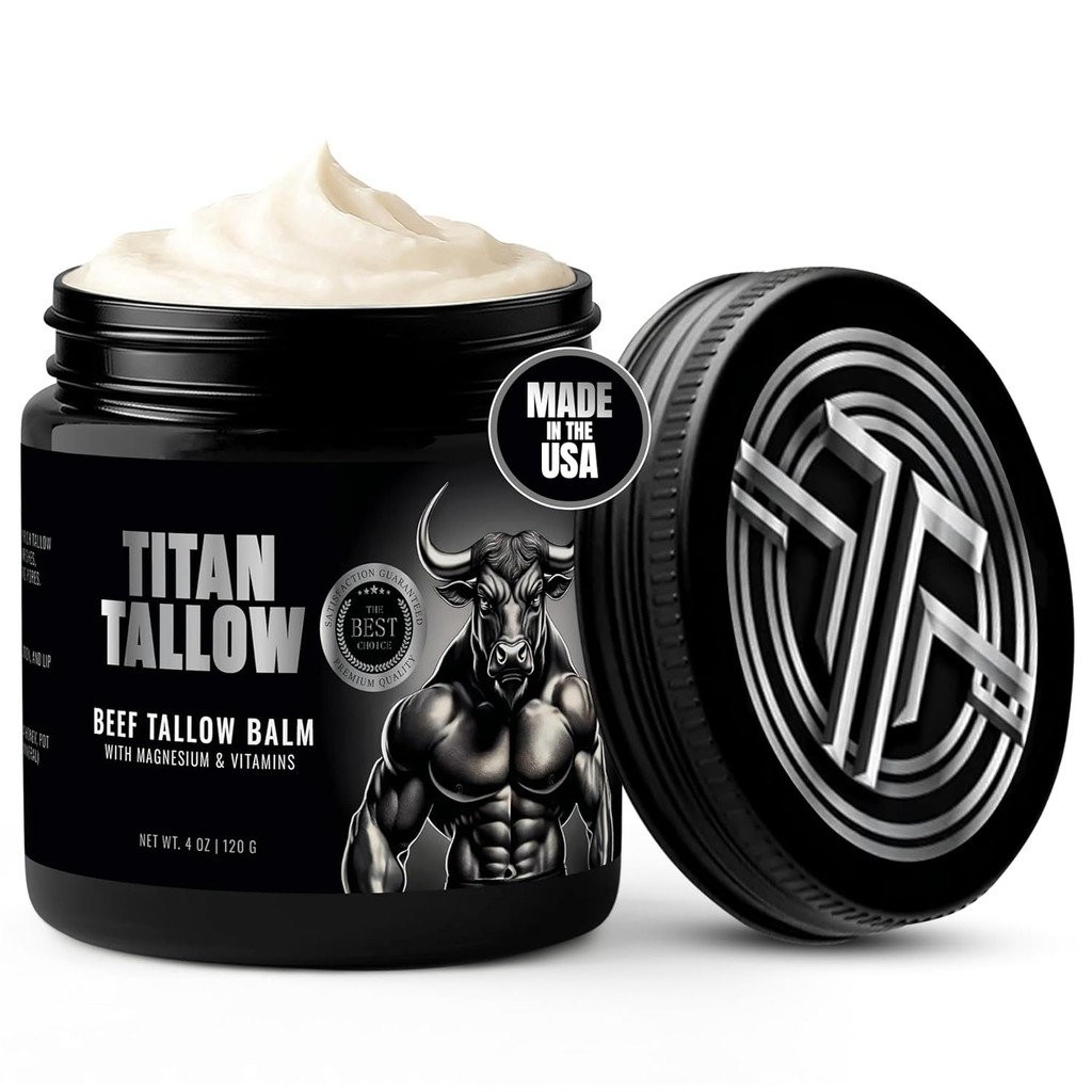Grass Fed Beef Magnesium Tallow Lotion