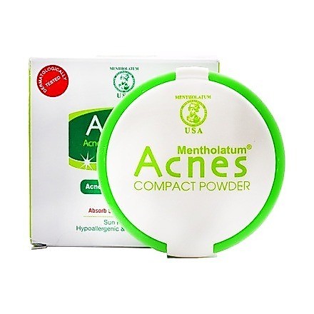 Acnes Compact Powder Absorb Sebum & Acne Care / Merah Jingga Official - Gambar 2
