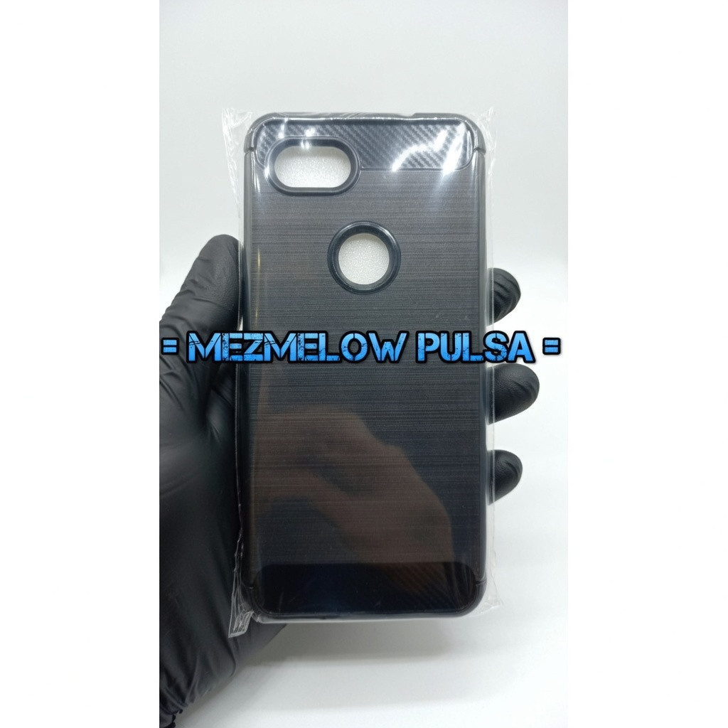 Casing Softcase Fiber Carbon Silicone Case GOOGLE PIXEL 3A - Gambar 2