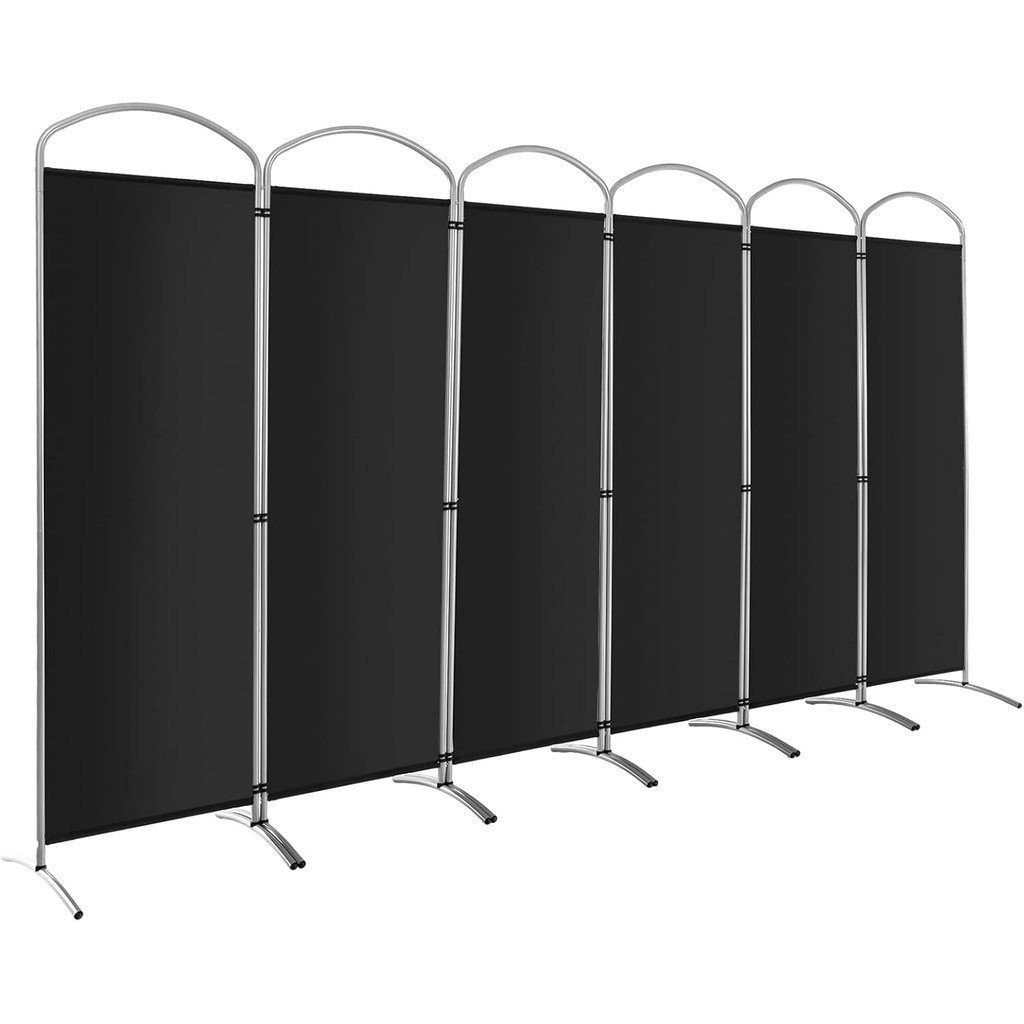 COSTWAY 46 Panel Folding Room Divider, standing Wall Privacy Screen ...