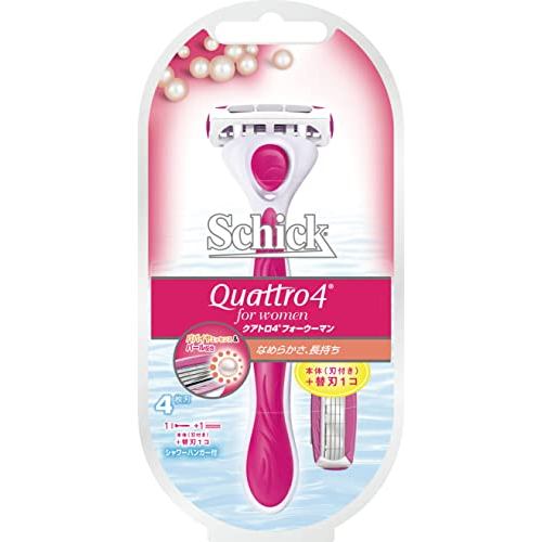 Schick Quattro 4 for Women Razor Holder (with 2 Replacement Blades ...
