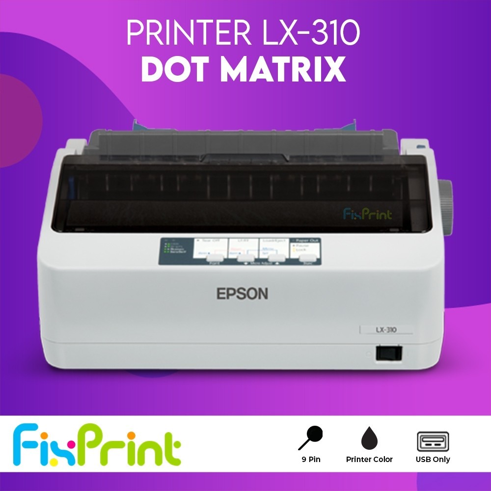 FixPrint Printer Epson L3210 L3211 All in One Print Scan Copy Epson LX-310 / LQ-310 Dot Matrix / Epson L121 InkTank Garansi Resmi - Gambar 2