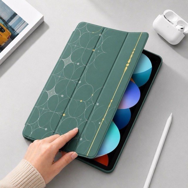 Batik Case iPad Gen 10 / Mini 7 6 / Gen 7 8 9 10.2"  Pro 11" Mini 1 2 3 4 5 Cover Matte Modern Premium Smart Casing Auto Wake Up - Gambar 4