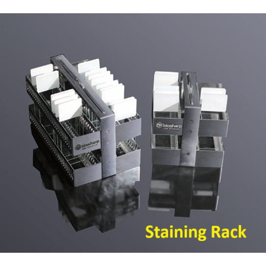 Stainless steel Rack dyed with 30-60 glass slide positions 75*25 mm ...