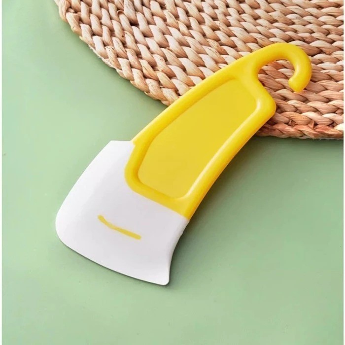 AFL SUTIL SPATULA KUNING MINI SCRAPER SODET SILIKON