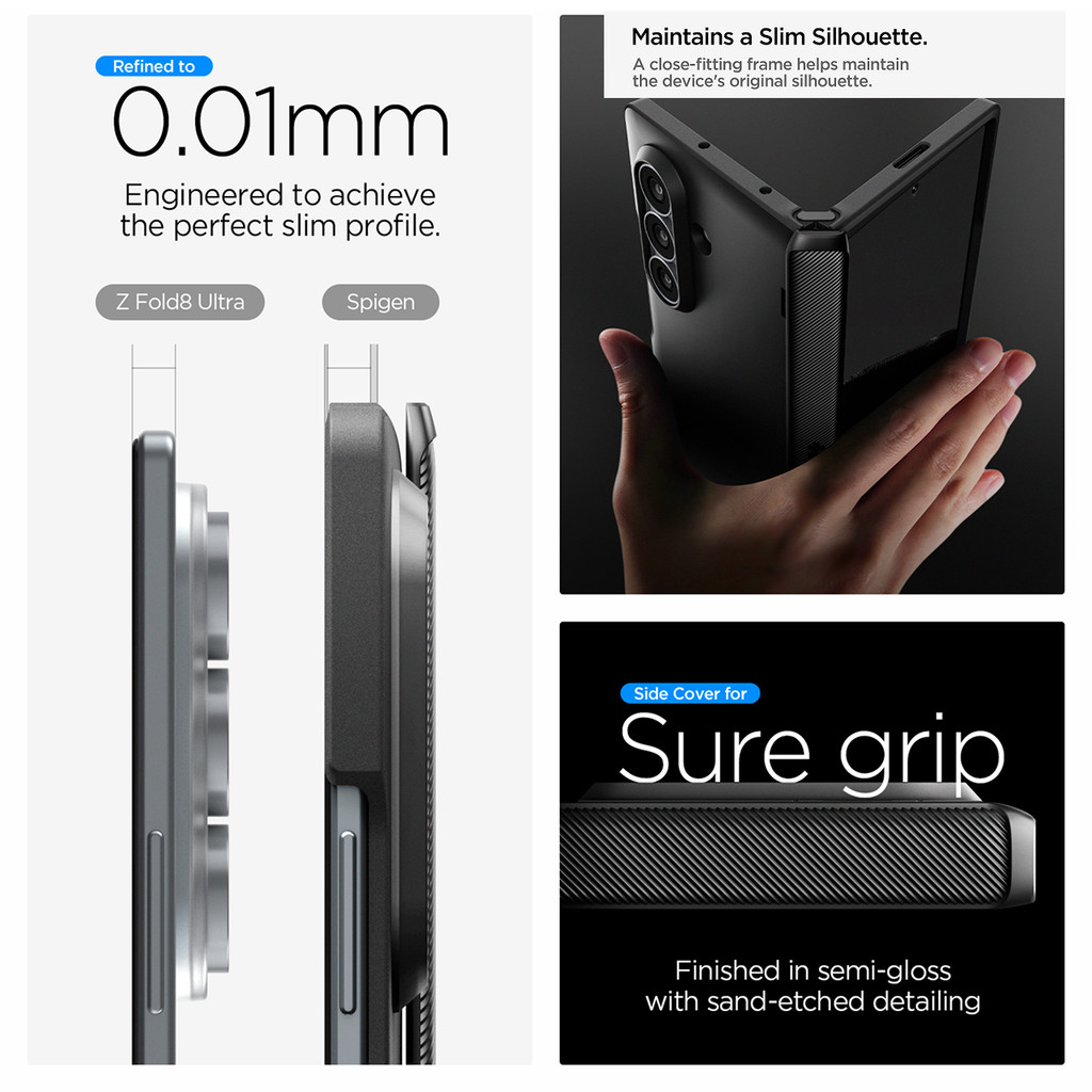 SPIGEN Case for Samsung Galaxy Z Fold 8 Ultra Slim Armor Pro Magfit Hinge Protection Anti Shock Casing - Gambar 3