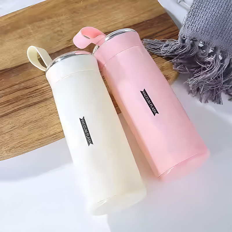 400ml Glass Vacuum Flask Tumbler photo 2