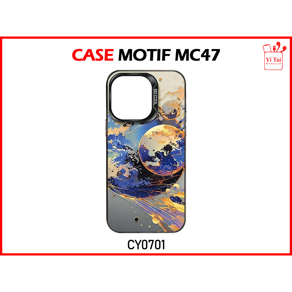YI TAI - MC47 Case Motif Planet Vivo V9 V70 FE 5G X200 5G X200 Pro 5G Y05 Y11D Y31D Y31D Pro T5 - Gambar 2