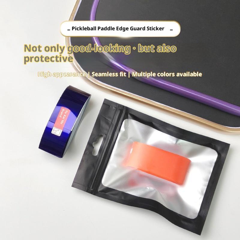 【HBSG】 Pickleball Racket Edge Sticker Paddle Head Edge Tape Sticker DIY ...