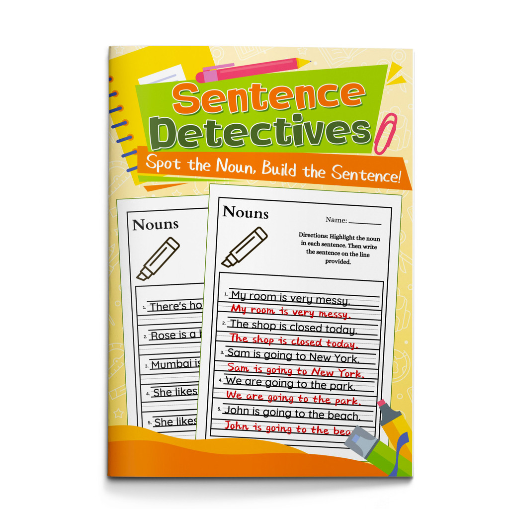 Sentence Detectives – English Grammar & Writing Workbook for Kids (Ages ...